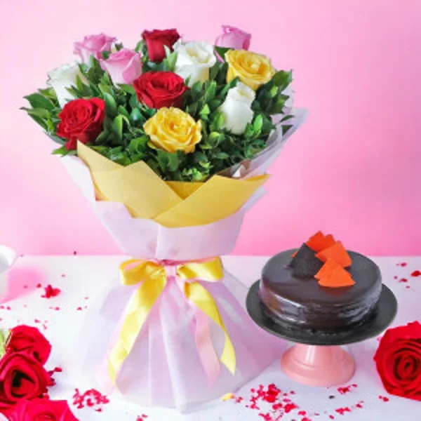 Mix Rose Cake Combo