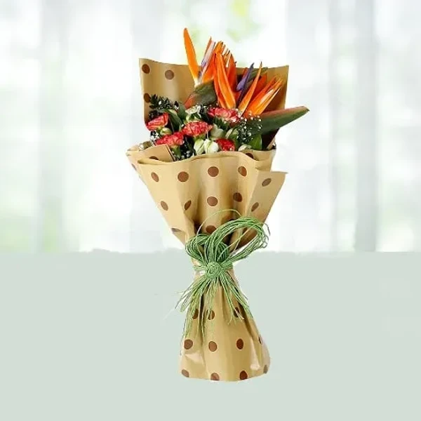 Exotic Carnation N Bird of Paradise
