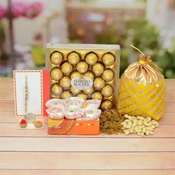 Family Rakhi Celebrations Hamper.