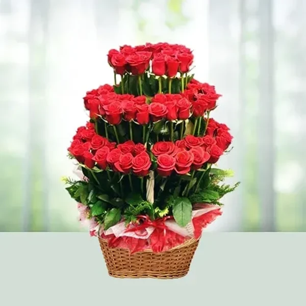 Radiant Red Basket
