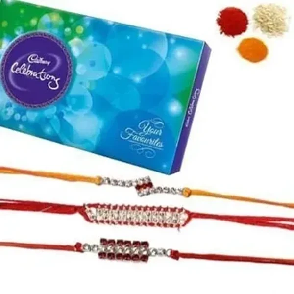 Rakhi with Cadbury