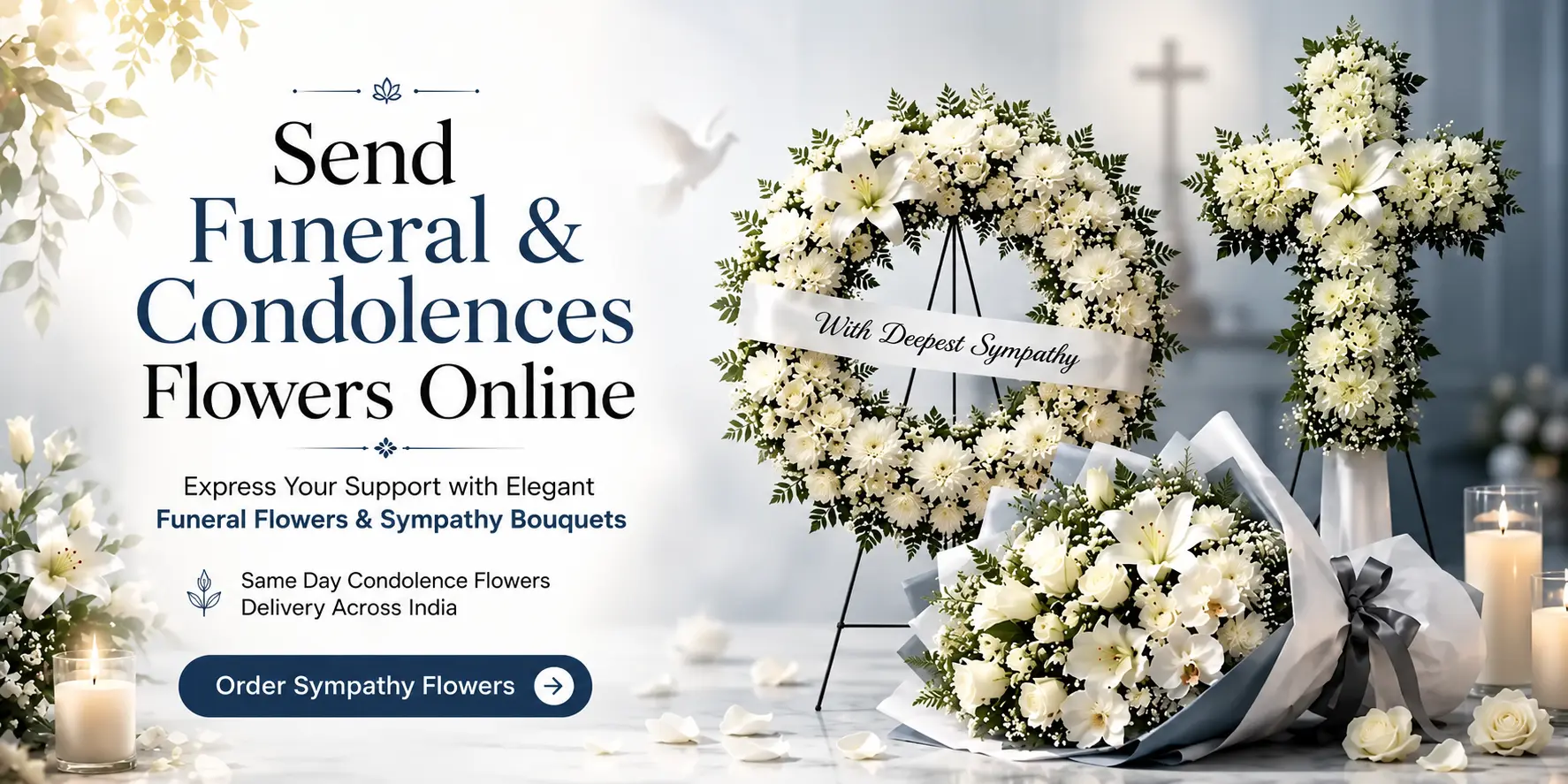 Funeral flower delivery